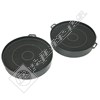 Bosch Cooker Hood Active Carbon Filter - Pack of 2