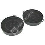 Bosch Cooker Hood Active Carbon Filter - Pack of 2