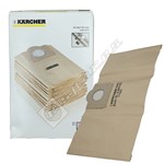 Karcher Vacuum Cleaner Filter Bags - Pack of 10