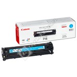 Canon Genuine Cyan Toner Cartridge - 716