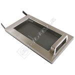 Samsung Microwave Door Assembly - Silver