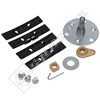 Compatible Tumble Dryer Drum Shaft Kit  - Self Tapped