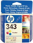 Hewlett Packard Genuine Colour Ink Cartridge - No. 343