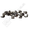 GH025 Greenhouse Stainless Steel Sprung G Lap Clips - Pack of 25