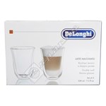 DeLonghi Coffee Maker Latte Macchiato Cups - Pack Of 2