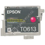 Epson Genuine Magenta Ink Cartridge - T0613