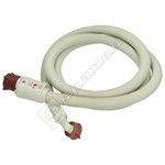 Wpro 2.5m Aqua Stop Water Inlet Hose