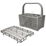 Dishwasher Cutlery Basket - Grey