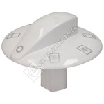 Hygena White Oven Control Knob