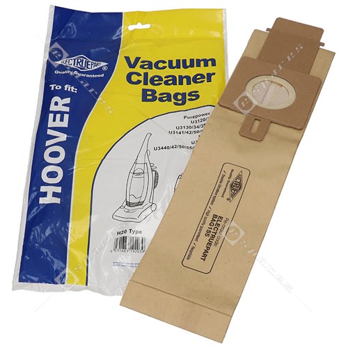 Electruepart BAG155 Hoover H20 Compatible Vacuum Dust Bags Pack