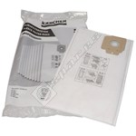 Karcher Vacuum Cleaner Fleece Filter Bag - Pack of 10