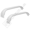 Electruepart Fridge Door Handle Kit – White