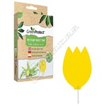 Green Protect Pot Plant Insect Killer Trap - Pack of 10 (Pest Control)
