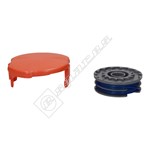 Grass Trimmer FL489 Spool & Line with Spool Cover