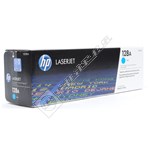 Hewlett Packard Genuine 128A Cyan Toner Cartridge (CE321A)