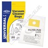 Electruepart Vacuum Filter-Flo Adaptor Bags - Pack of 5
