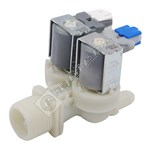 Candy Cold Water Double Inlet Solenoid Valve 180Deg - With Protected (Push) Connectors
