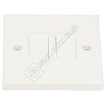 Wellco Light Switch 2 Gang 2 Way