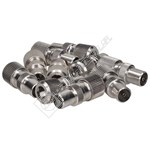 Wellco Male TV Co-Axial Plugs