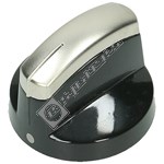 Electrolux Cooker Control Knob- Black & Silver