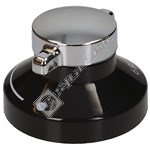 Belling Main Oven Control Knob - Black & Chrome