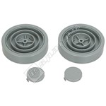 Electruepart Compatible Dyson DC01/DC04 Vacuum Cleaner Wheel Kit