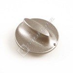 Silver Washing Machine Control Knob