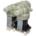 Hisense Double Solenoid Inlet Valve : CQC, FPS270G3 180Deg. With 11mm Outlets