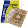 Electruepart BAG149 VCB005 Vacuum Cleaner Dust Bags - Pack of 5