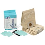 DeLonghi Vacuum Cleaner Paper Bags & Microfilters (Pack of 10)