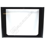 Indesit Black Main Oven Door Glass