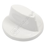 Whirlpool Hob Control Knob - White