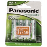 Panasonic Evolta AA Ready To Use Rechargeable Batteries