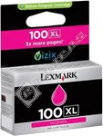 Lexmark Genuine 100XL Magenta High Yield Ink Cartridge - 14N1070E