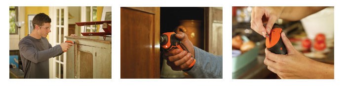 Using the Black and Decker 3.6V Lithium Screwdriver