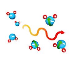 The Twisting Water Molecules That Produce Heat Inside The Microwave