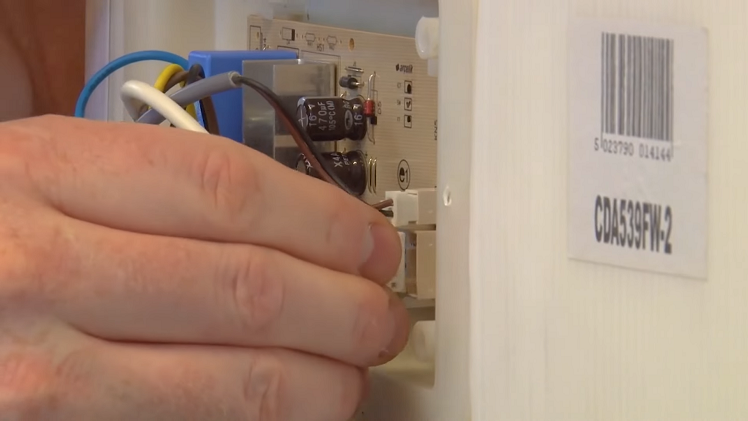 Reconnecting The Electrical Connections On Either Side Of The New PCB