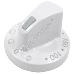 Amica Oven Knob - White