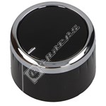 Beko Control Knob - Black/Chrome