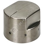 Electruepart Hob Control Knob - Stainless Steel