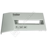 Beko Washing Machine Detergent Drawer Front - Silver