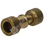 Electruepart Compatible Fridge Freezer Lokring Brass Reducer