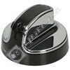 Stoves Black & Chrome Main Oven Control Knob