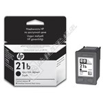 Hewlett Packard Genuine 21 Simple Black Ink Cartridge (C9351BE)